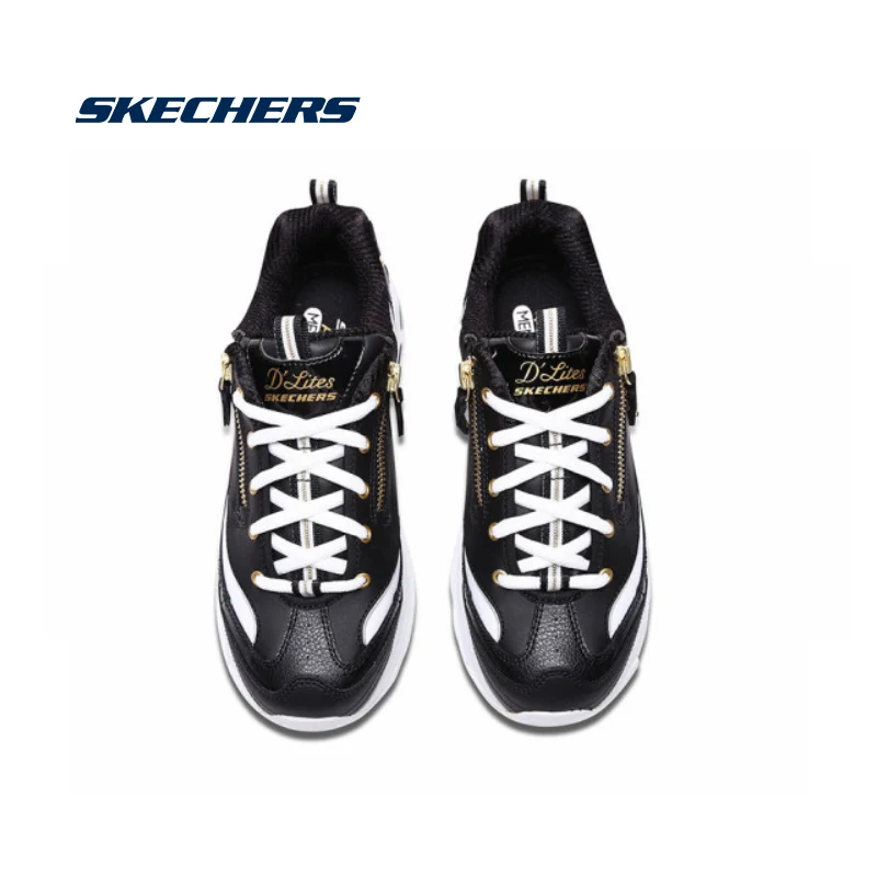 Skechers/обувь; женская повседневная обувь; D'ltes; удобная прогулочная обувь на массивном каблуке; женская брендовая обувь высокого качества; 88888233-BKGD