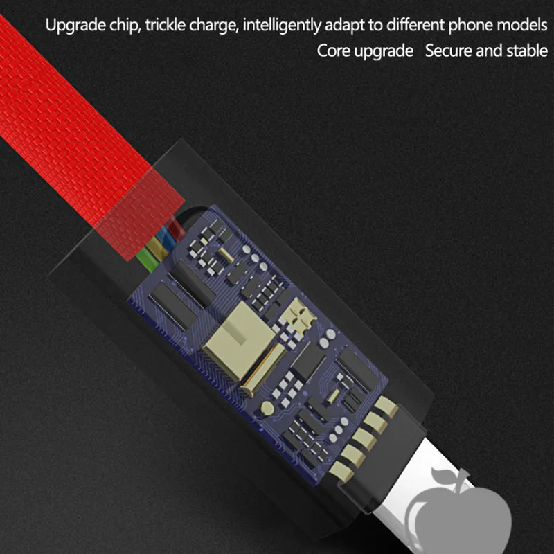 Портативный брелок USB кабель для iPhone Micro type C 8pin зарядный кабель синхронизации данных Быстрая зарядка для Android Xiaomi samsung S9 S8