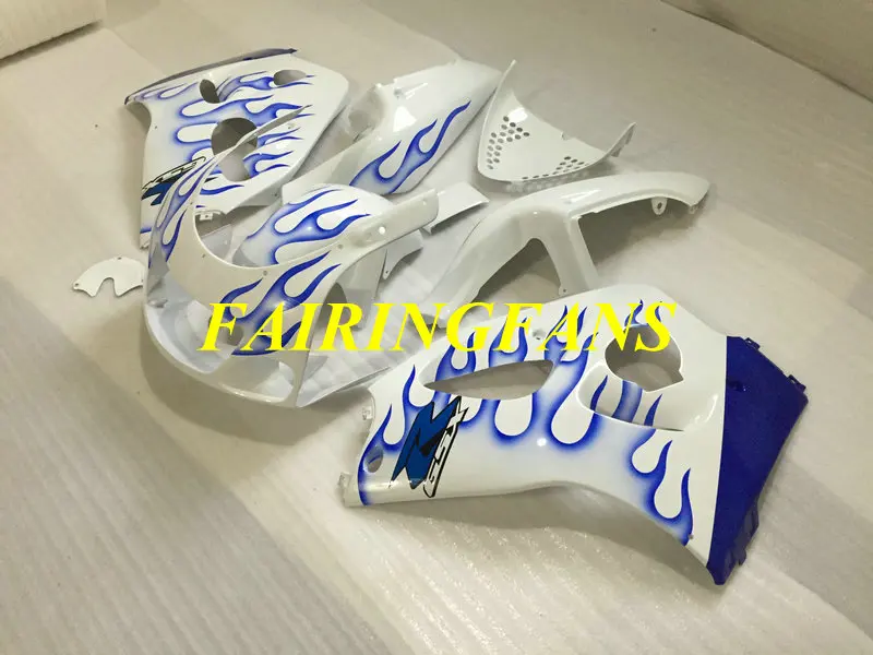 Мотоцикл обтекателя тела для SUZUKI GSXR600 750 96 97 98 99 00 GSXR 600 GSXR750 1996 2000 Обтекатели Кузов+ подарки SS11