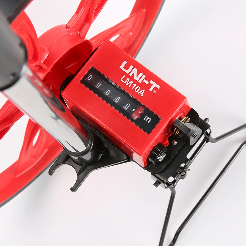 UNI-T LM10A/LM10B/LM10C, диапазон измерений колес до 99999,9 м