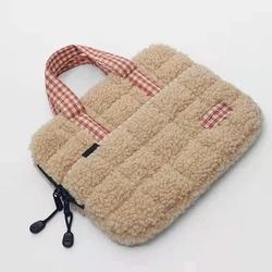 Bolsa para ipad moda portátil 2021 nova superfície go2 9.7 pro 10.5 ipad air4/3/2/1 11 14 polegada tablet manga protetora bolsa