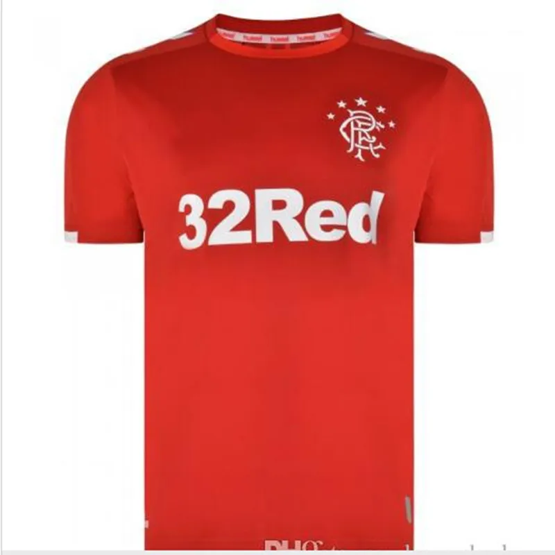 Футбольные майки Morelos Windass Dorrans Candeias Tavernier Pena Rangers, 19, 20 - Цвет: shirt