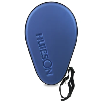 

Hard Case Racket Storage Training Professional Zipper Closure Hanging Gourd PU Waterproof Accessories Portable Table Tennis Bag
