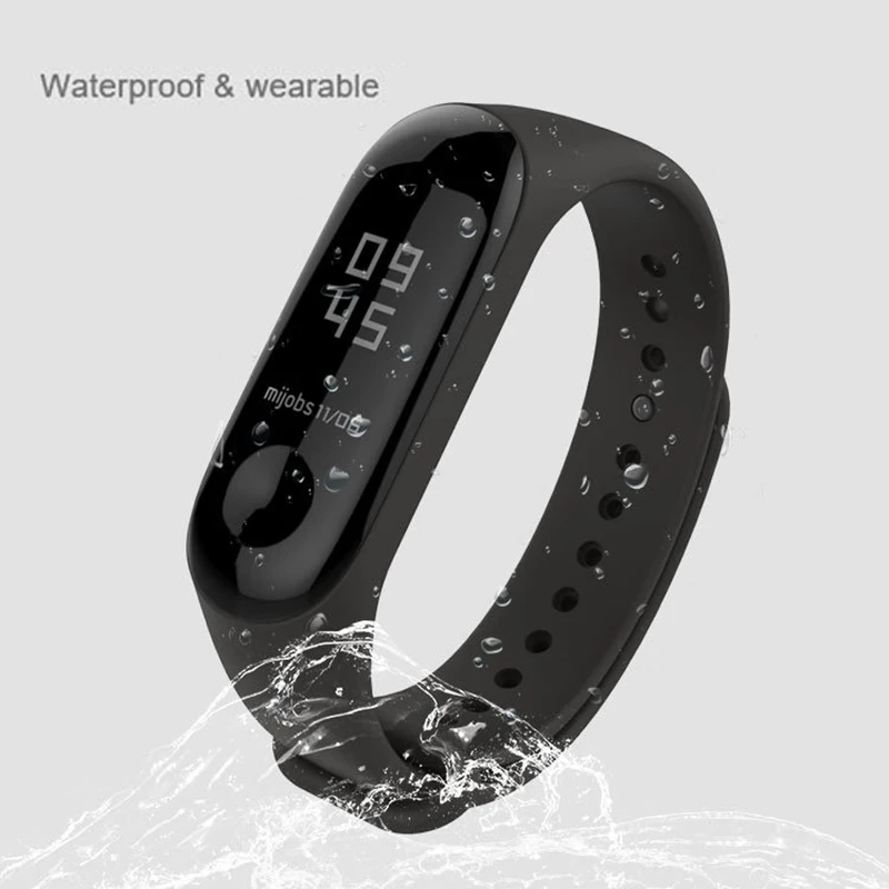 Qevila Смарт часы браслет Mi Band 4 аксессуар силиконовый спортивный водонепроницаемый Mi Band аксессуары Pulsera Correa Mi 3 4 Замена