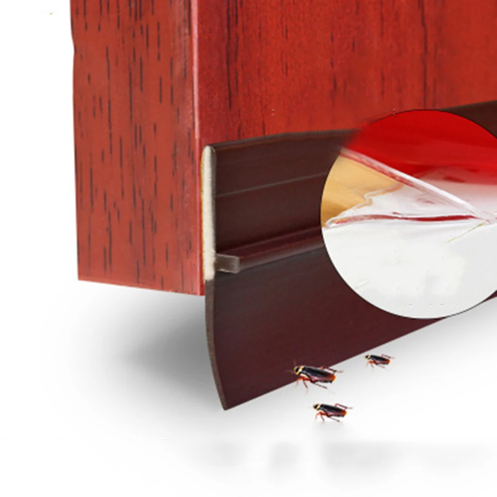 Under Door Sweep Weather Stripping Door Bottom Seal Strip Draft Wind Stoppers