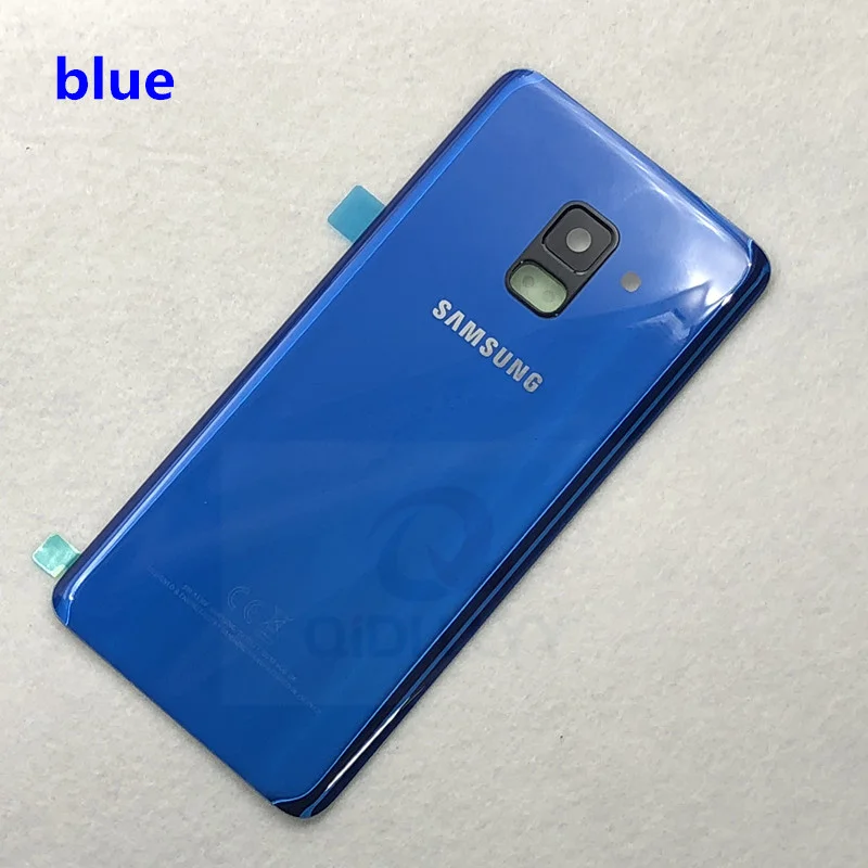 Задняя крышка A8 + стекло для Samsung Galaxy Plus 2018 A730 A730F задняя из стекла Корпус задней