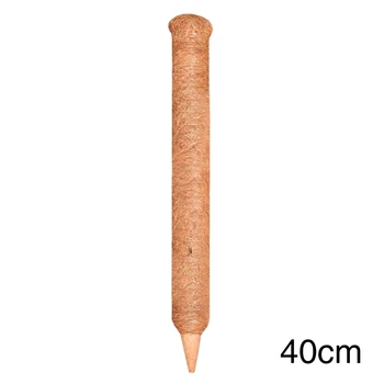 

Yard Frame Grow Plants Support Climbing Totem Stick Vine Indoor Coir Moss Pole Stake Household Creepers Extension Home Garden