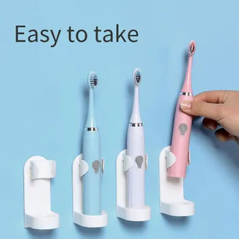 

Electric Toothbrush Holder Wall-Suction Wall Mounting Base Bracket Free Perforation Creative Storage Hanger Base Bracket