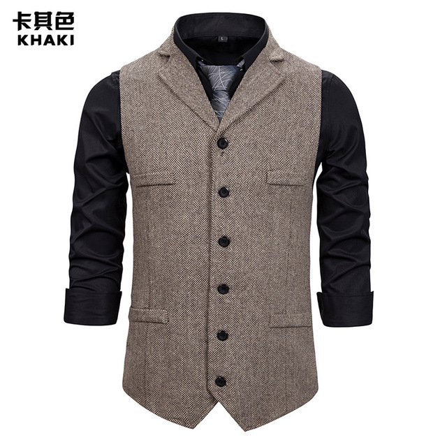 Arrival Dress Vests For Men Slim Fit Mens Suit Vest Male Waistcoat Gilet Homme Casual Sleeveless Formal Business Jacket