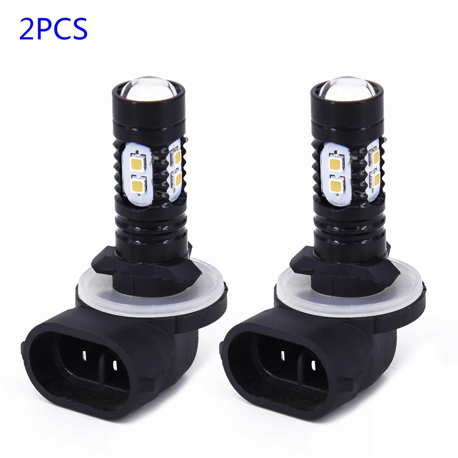 

2x Car Fog Driving Lights 50W White 6500K Lamp Bulb 2323 LED Accessories Sets