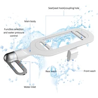 Bidet Toilet Seat New Lightweight Ultra-thin Non-Electric  Double Nozzle Adjustable Water Pressure 2