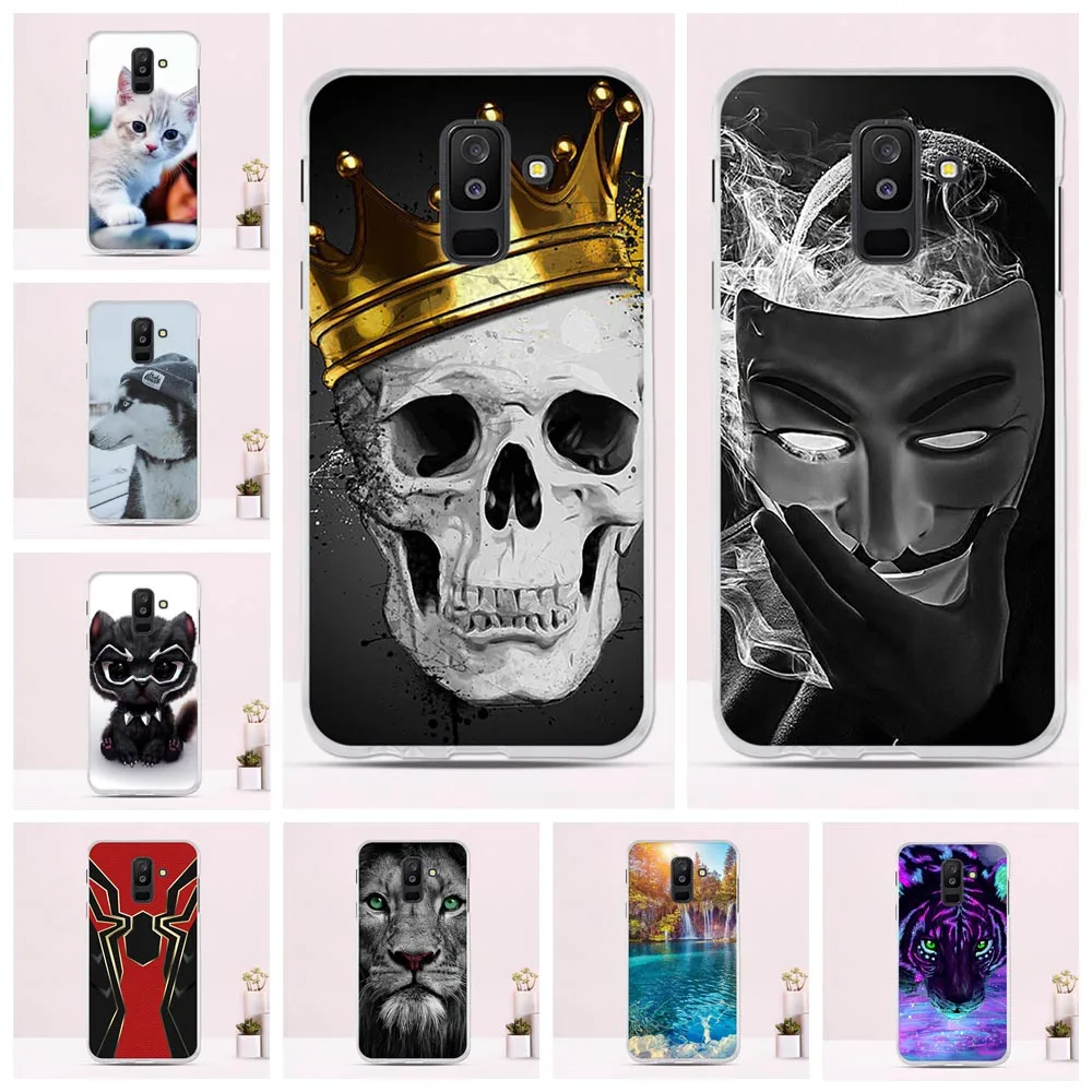 

For Samsung Galaxy A6+ A6 Plus 2018 Case Silicone TPU bumper for Samsung A6 Plus 2018 Cover fundas For Sumsung A9 Star Lite Case