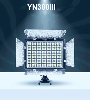 

Yongnuo YN300 III YN-300 III 3200k-5500K CRI95+ Pro YN300III LED Video Lights Support AC Adapter & Remote Control APP Control