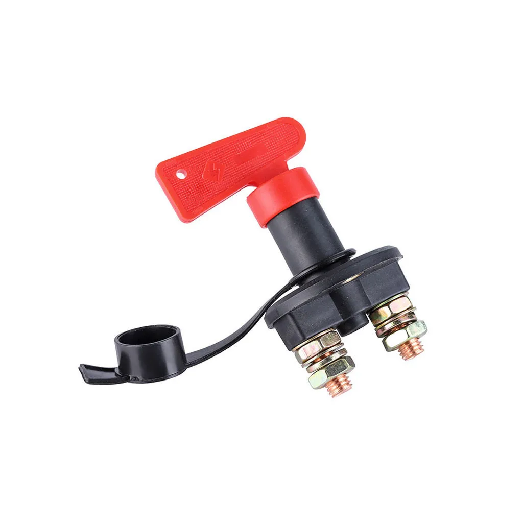 

Carprie car switch 12V Battery Isolator Disconnect Cut Off Power Kill Switch For Car Truck Boat ATV Battery Cut Off Switch