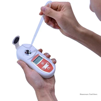 

Digital Display Sugar Meter Fruit Juice Sugar Tester Sweetness Tester High Precision Portable Digital Display Refractometer
