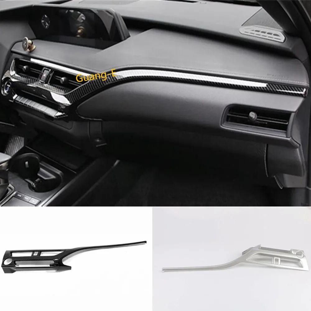 Для Lexus UX 200H 250H 260H Автомобильная крышка внутренняя отделка управления ABS/углеродное волокно средняя декоративная рамка для Центральной приборной панели выходное отверстие