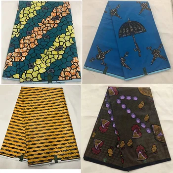 

Hot fashion dutch fabric/Ankara java wax fabric 6 yards/wholesale african veritable cotton java wax block prints!OT-3899