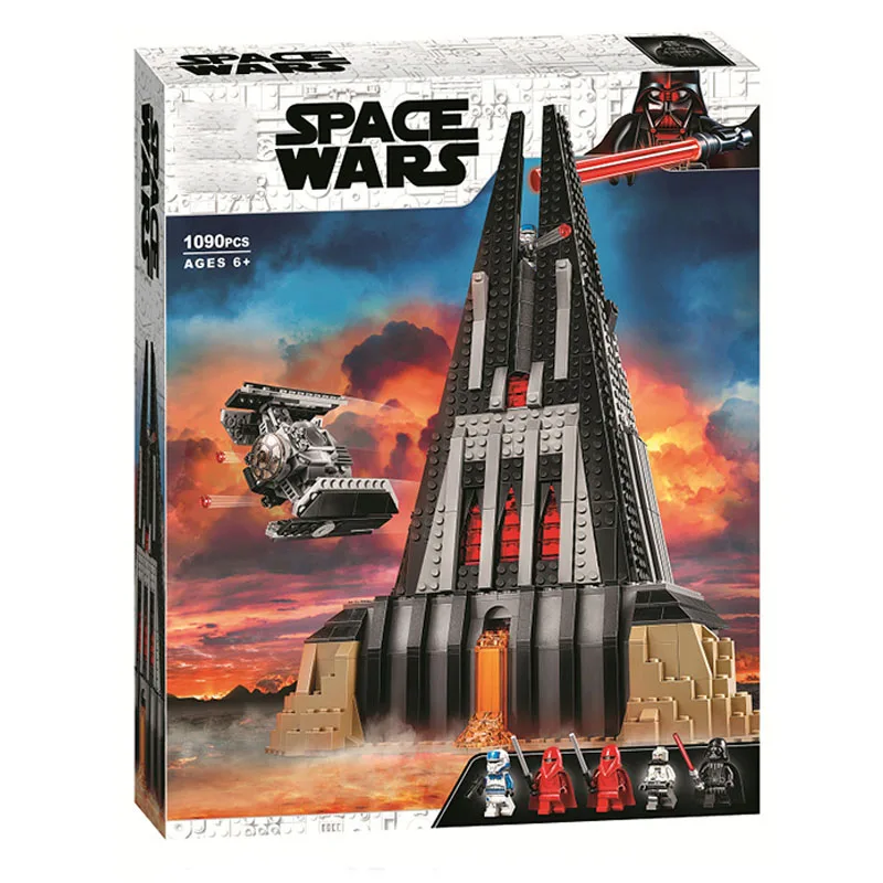 

2020 Star Wars Darth Castle Tie Fighter Bacta Tank And More Building Blocks Vaders Model Bricks Classic For Children Toys Gift