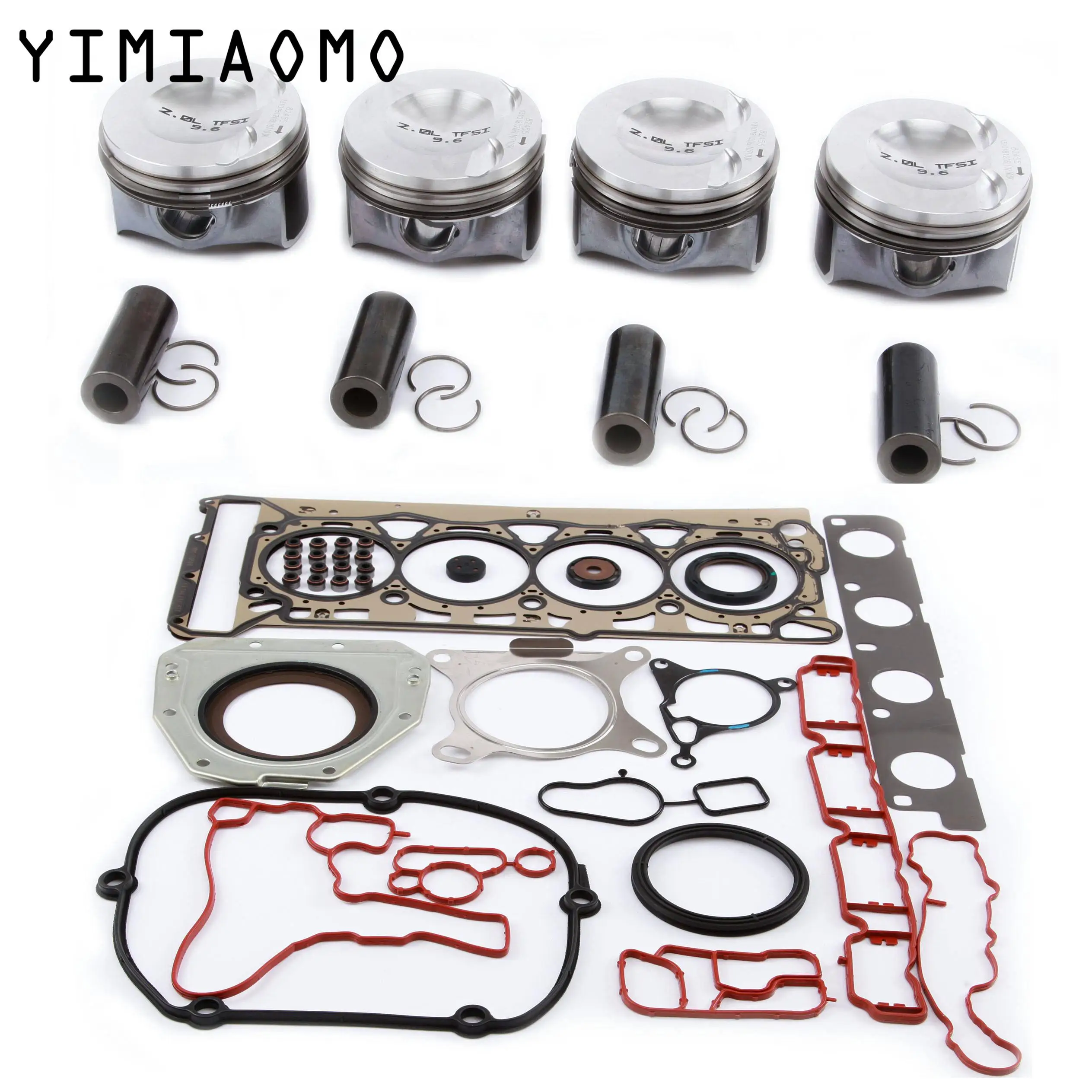 

New Pistons & Rings Gasket Seal Engine Rebuilding Kit 06H 107 065 DD For VW Passat CC Tiguan Jetta Skoda Superb Audi A4 A5 Q5 TT