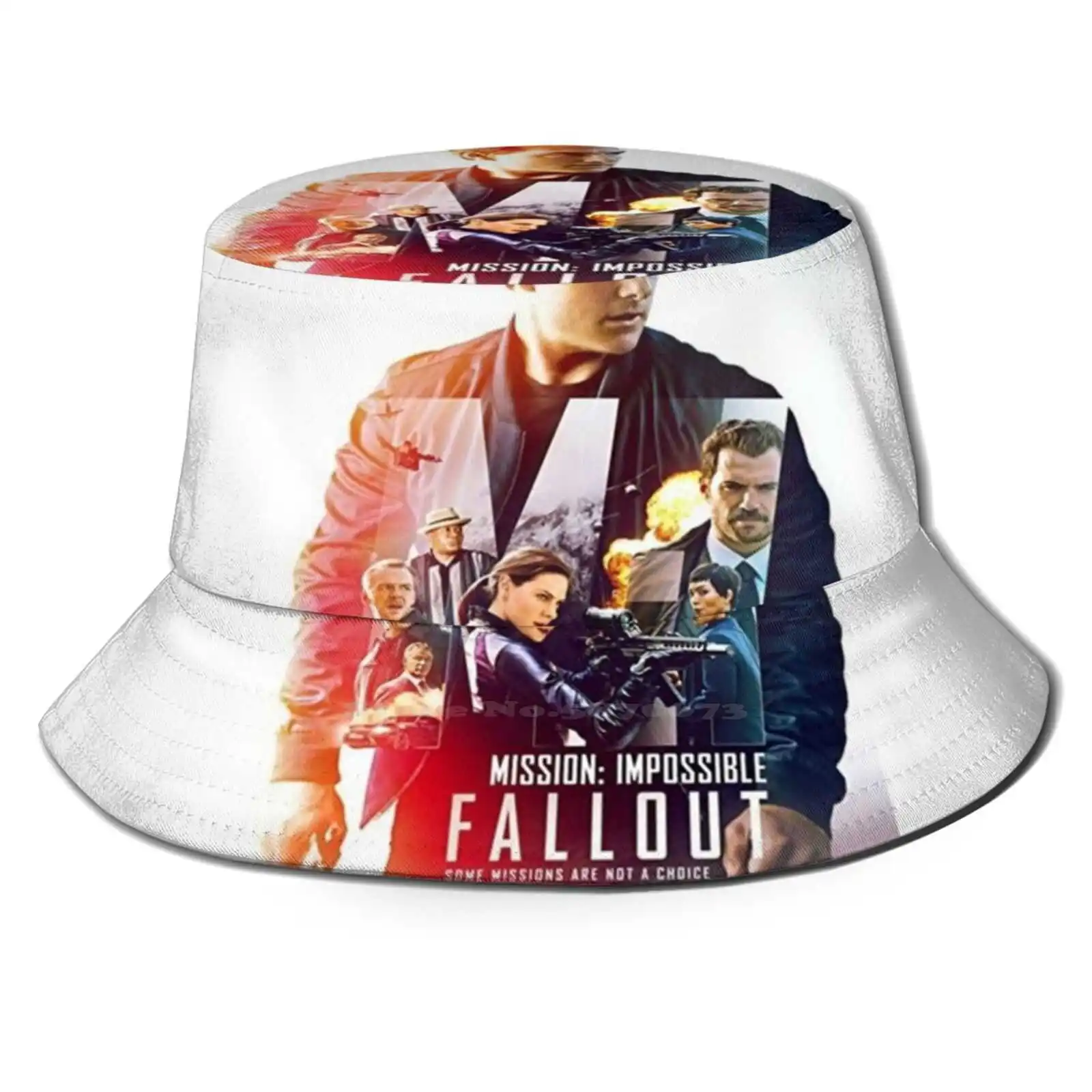 Mission Unable: Korean Caps Funny Beach Bucket Hats Mission Unable Mission Unable Unable Mission Tom Cruise Mi