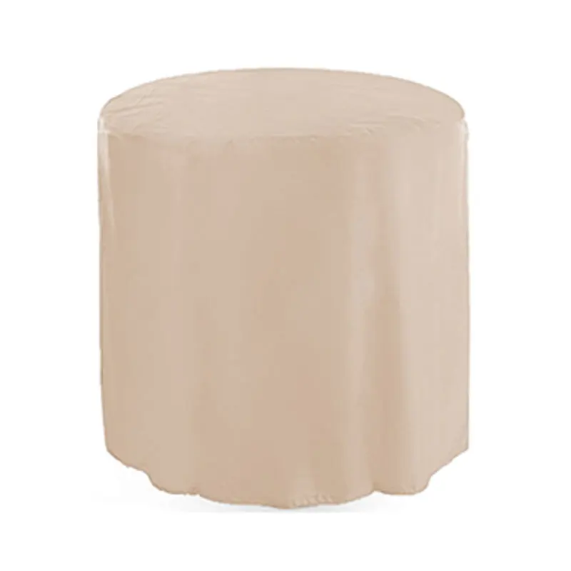 beige 1 шт. открытый сад патио водонепроницаемый стол покрытие Пыленепроницаемая мебель защита ткань Оксфорд мебель стол покрытие - Цвет: beige