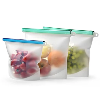 

Food Preservation Bag Containers Refrigerator Fresh Bags Versatile Cooking Bag Kitchen Food Sealing Storage Bag Silicone