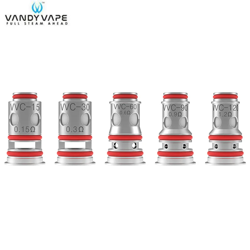 4 шт./упак. оригинальный Vandy Vape VVC катушка электронная сигарета испаритель MTL/DL Vaping