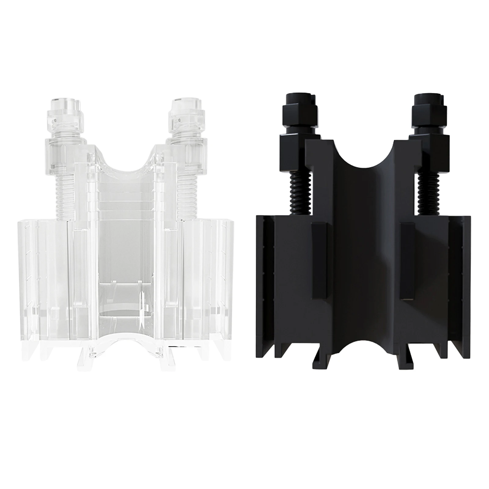 Practical Aquarium Water Tubes Clamp Plastic Fishing Tank Pipe Holder Fixed Clips Organizer, 57x32x67mm