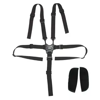 

Five-point Child Safety Belt Baby Stroller Dining Chair Protection Belt Tricycle Strap Cart Seat Belt Safe And Durable In Stock