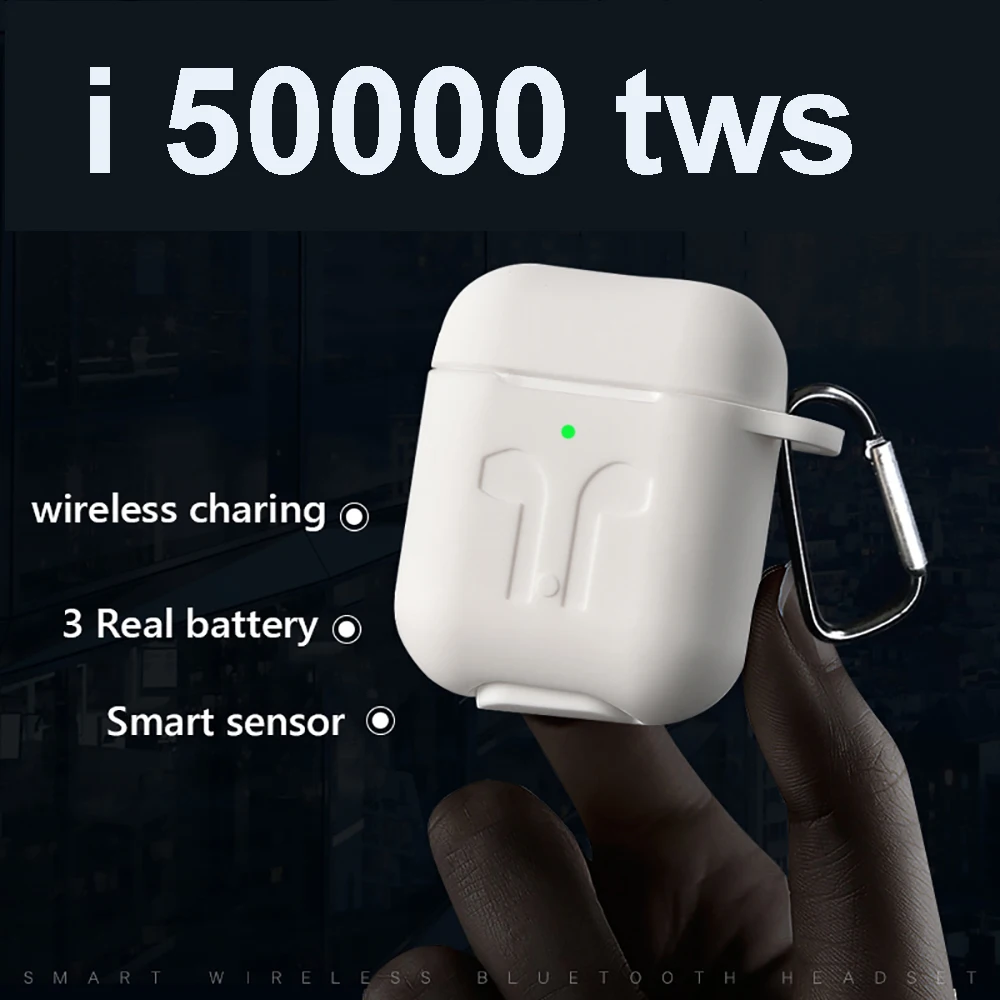 I50000 TWS беспроводные наушники смарт-чип поддерживает беспроводную зарядку PK i10 i11 i12 i30 i60 i80 i90 i90s Bluetooth наушники