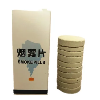 

10pcs! Smoke Cake white Smoke Effect Show Round Bomb Stage Photography Aid Toy Gifts Magic Light Fog Pills Halloween Props spray