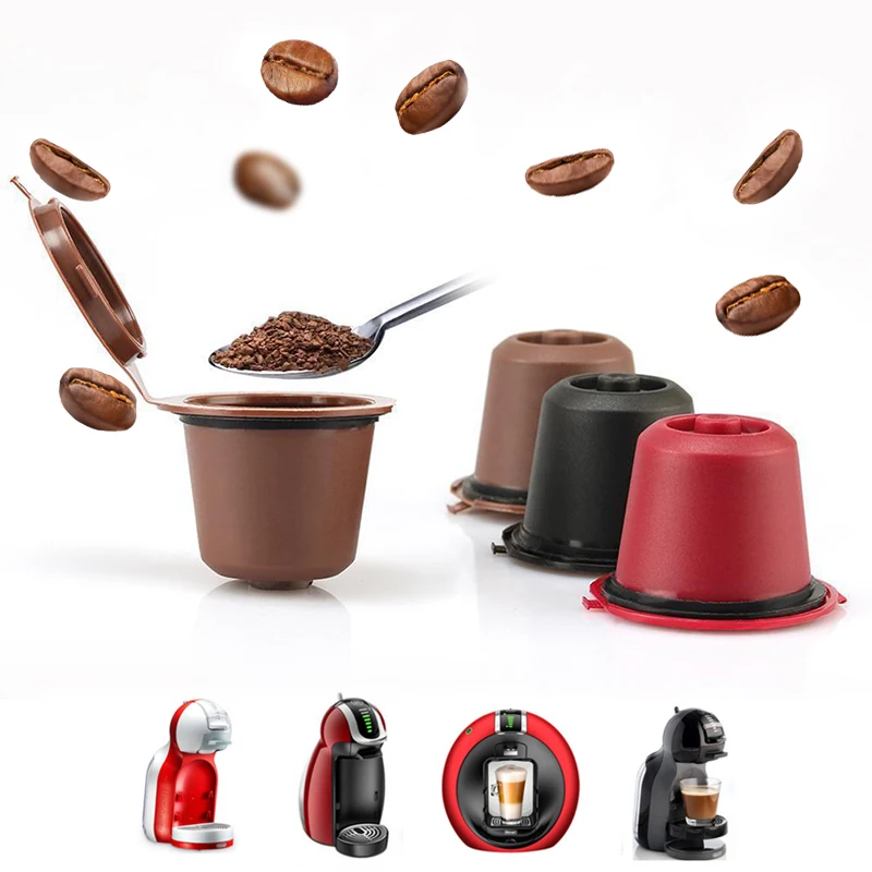 Многоразовая Совместимость с капсулой Nespresso для кофемашины многоразовый фильтр
