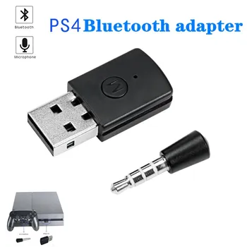 

Suitable for PS4 Bluetooth adapter gamepad microphone headset receiver USB 4.0 Dongle wireless