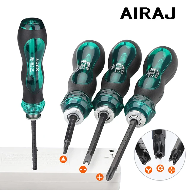 AIRAJ Screwdriver Set Special-shaped Screwdriver U Shape Y Shape Triangle Screwdriver Magnetic Multi Function Hand Tool Kit