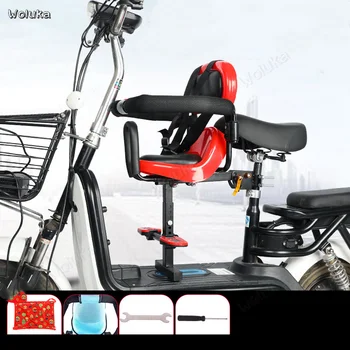 

Electric motorcycle front seat pedal child safety seat front child seat CD50 Q02