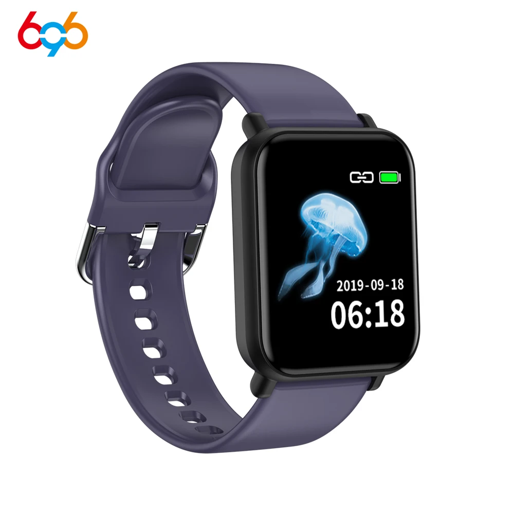 696 R16 умный Браслет, измеритель артериального давления, пульсометр, шагомер, водонепроницаемые спортивные Смарт-часы для мужчин, для телефона Android iOS