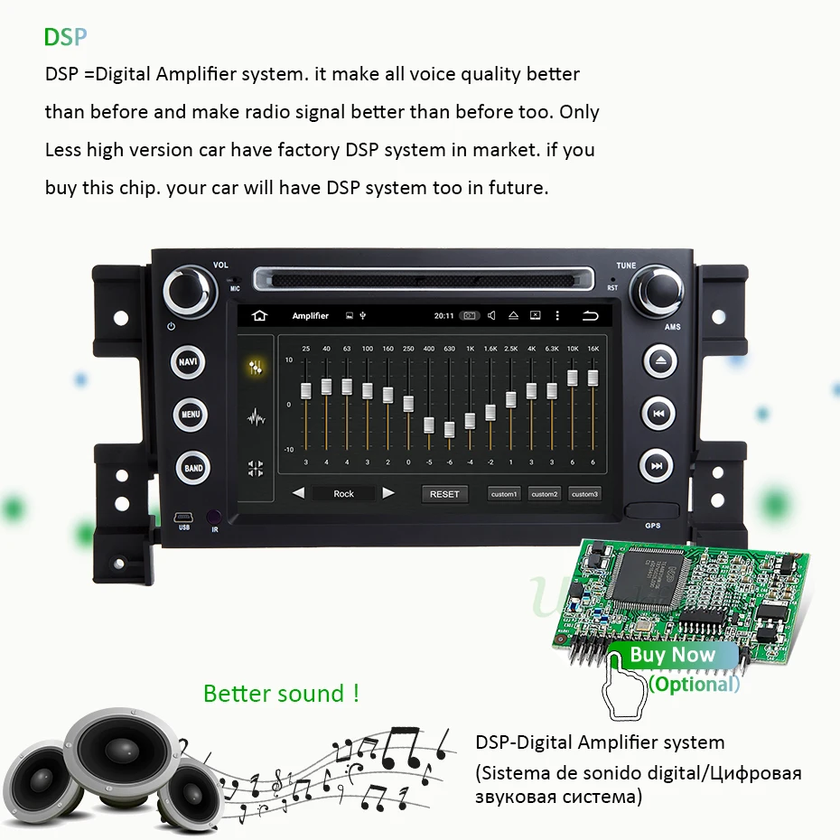 Cheap 4G 64G 8 core DSP IPS 2 Din Android 9.0 CAR dvd player GPS audio For SUZUKI GRAND VITARA 2007-2013 car radio multimedia obd2 dvr 3