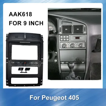 

Car Frame Dashboard Installation for peugeot 405 Car Dash Mount Kit Adapter Trim Fascia Panel Frame Dashboard 9 INCH Accessories