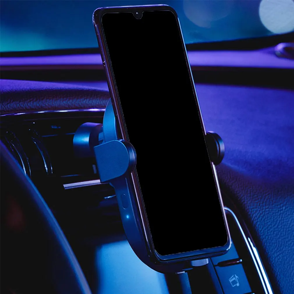 Беспроводное Автомобильное зарядное устройство Xiaomi 20W высокоскоростная Флешка зарядка автоматическое шитье Автомобильный держатель для телефона зарядное устройство