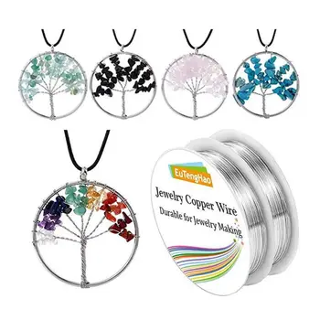 

10 Roll Colorful Bare Copper Wire Making Beading Jewelry Wire 10m Jewelry Making