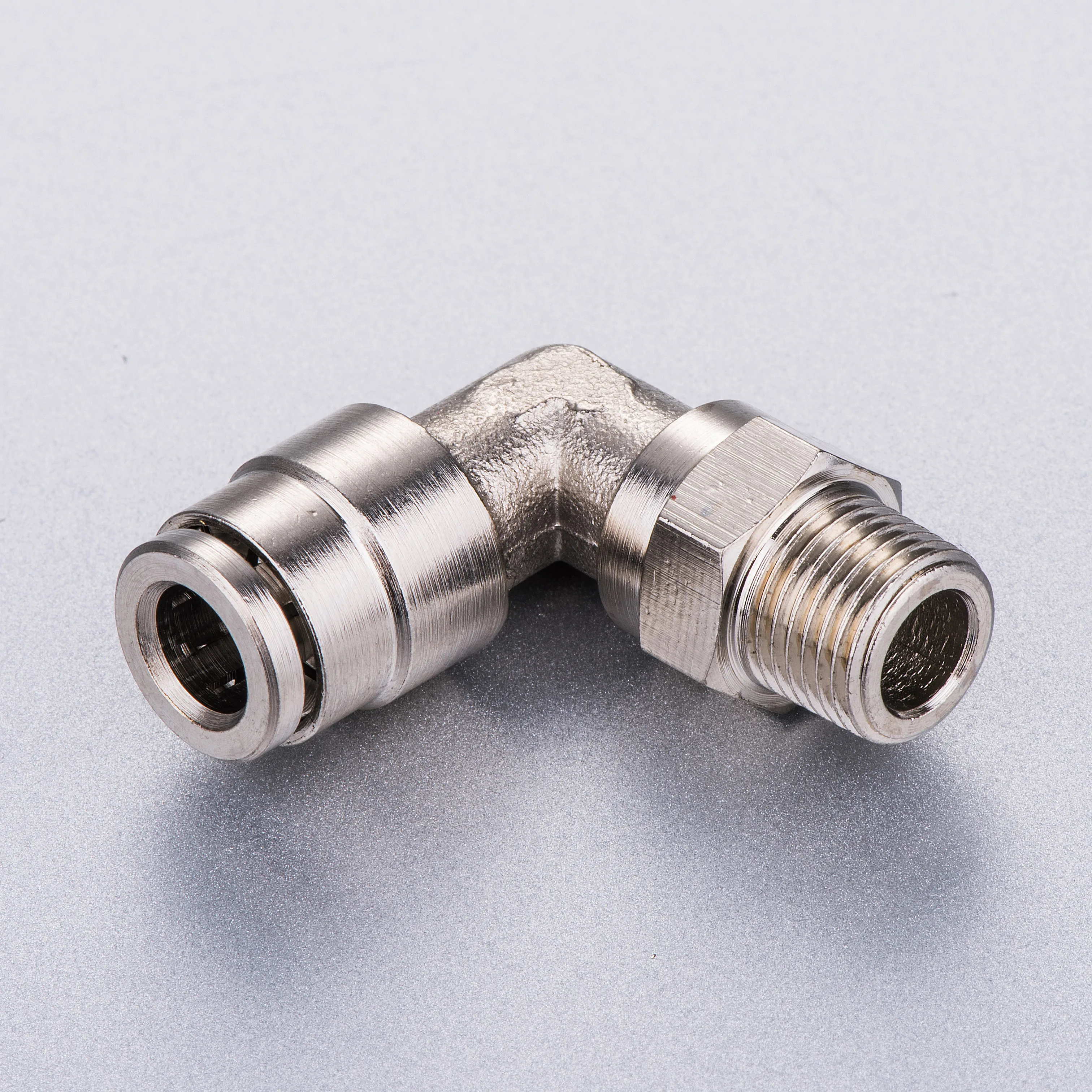 

tube 12mm-1/2 BSPT thread 90 degree male elbow swivel brass connector copper swivel fitting