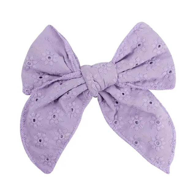 Elegant Chiffon Big Bow Spring Hair Clip Fashion Print Floral Hair Barrette For Women Girls Sweet Hairclip Hair Grip Accessories type 20