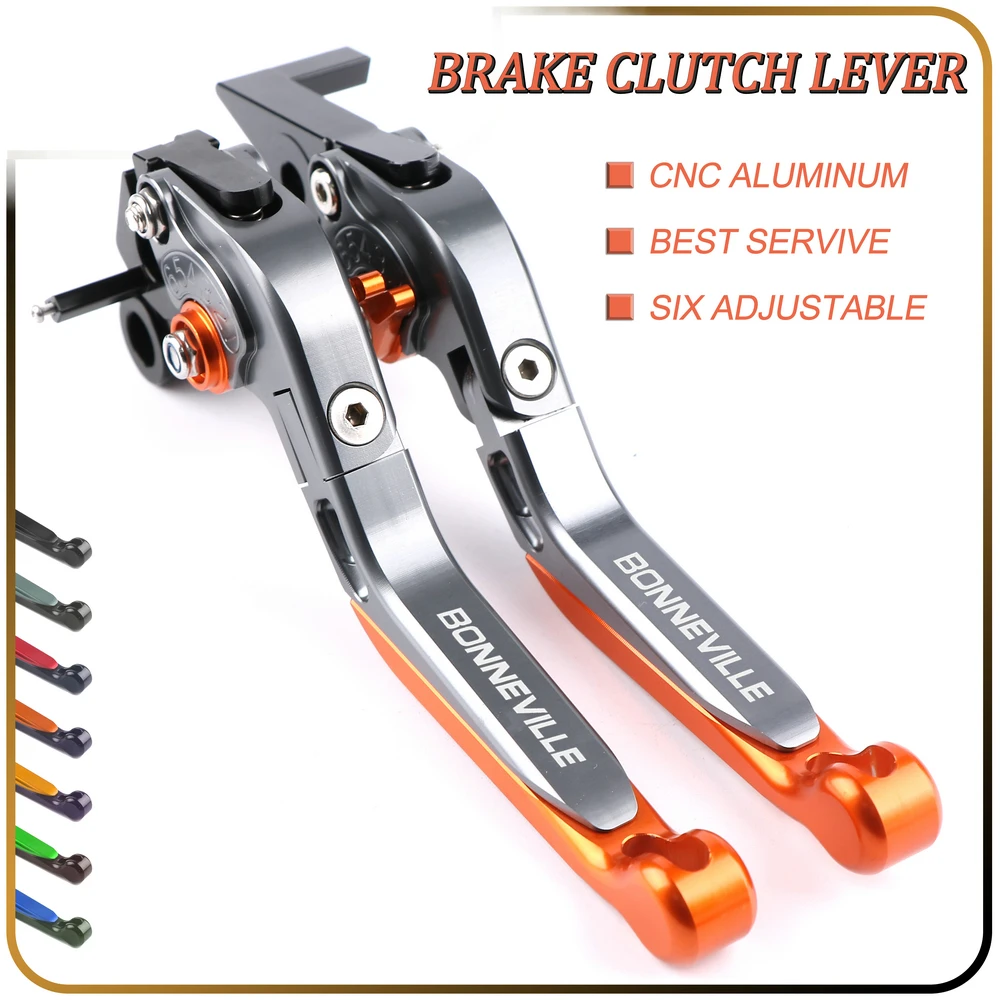 JDSOON CNC Adjustable Folding Extendable Motorcycle Brake Clutch Levers For Triumph BONNEVILLE T120 2016 2017 2018 2019 | Автомобили и