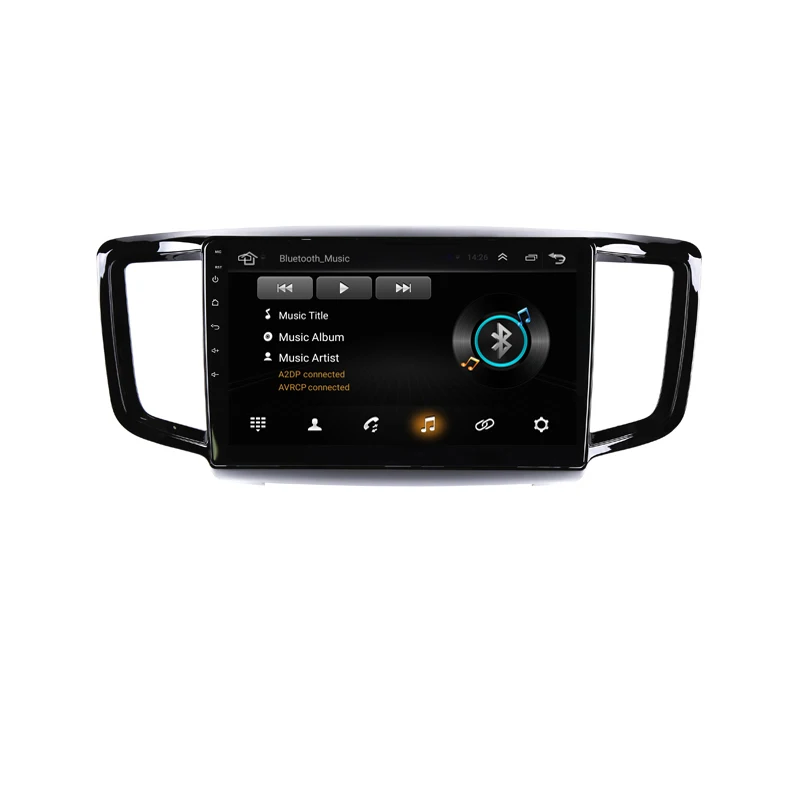 1" 2.5D ips Android 9,1 автомобильный DVD мультимедийный плеер gps для Honda Odyssey аудио компактное минирадио 32EQ стерео навигация