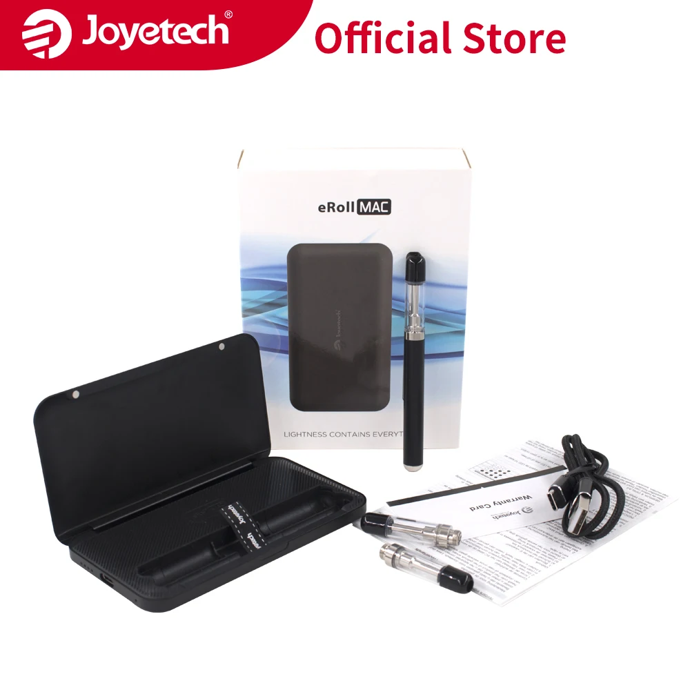 Günstige Original Joyetech eRoll MACs Erweiterte Kit 180mAh Batterie Und 2000mAh PCC Kit 0,55 ml Patrone eRoll C e Cig