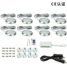 3/4/6/8 шт. пульт дистанционного управления светодиодный купольный светильник лампа для салона автомобиля чтение светильник 12V Интерьер Светодиодный точечный светильник s для camper внедорожник лодки RV