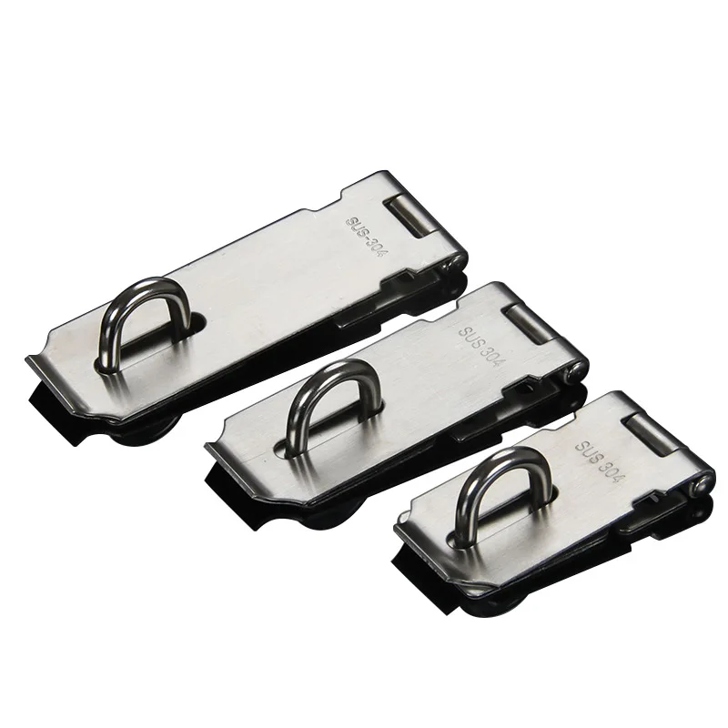 

Fang dao men kou Hardware Parts for Doors And Windows Safety Buckle Anti-Theft Door Lock 304 Thick Stainless Steel Lock Card