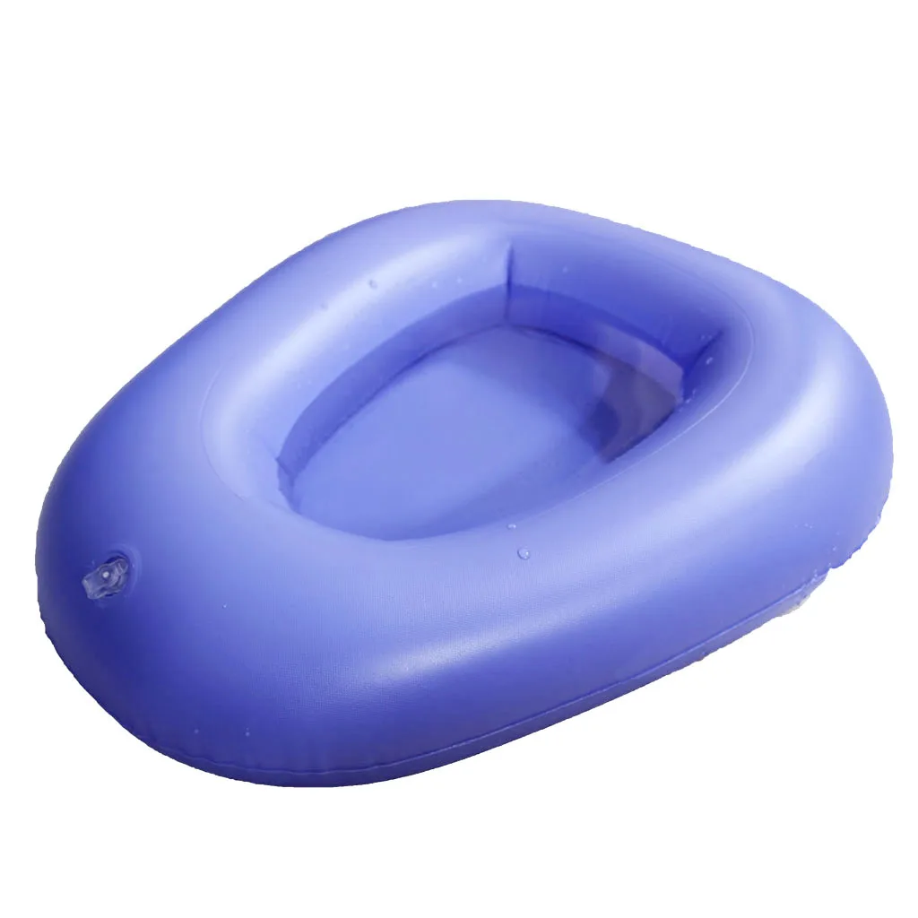 Portable Inflatable Bedpan Potty Urinals for Home Hospital Elderly Bedridden, Bathroom Safety, Aids & Accessories