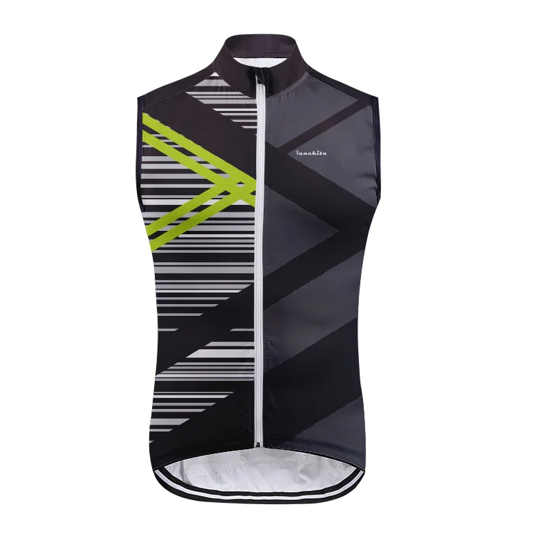 Мужская велосипедная жилетка куртка со светоотражателями спортивная одежда дышащая короткая Джерси без рукавов Велосипедное снаряжение - Цвет: 3