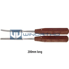 Прямоугольные инструменты сулькопластика костный Рашпиль 200 мм длиной 5 мм шириной